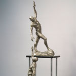 "Chain of Success" bronze sculpture by Gregory Reade