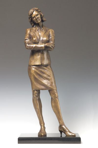 Competitive Edge sculpture front view